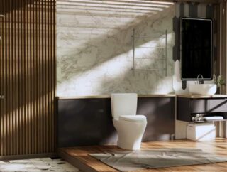 7 pomysłów na efektowną i praktyczną łazienkę bez płytek na ścianach