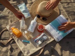 Kosmetyczna apteczka na plażę – higiena i pierwsza pomoc dla całej rodziny