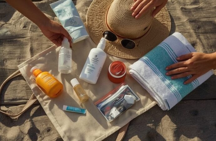 Kosmetyczna apteczka na plażę – higiena i pierwsza pomoc dla całej rodziny